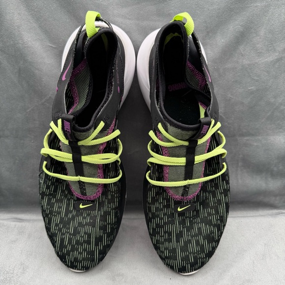 Nike Flex Contact 3 Men’s Running Shoes Size 12 Black Volt Glow Lightweight - Picture 11 of 14